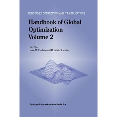 Handbook of global optimization vol 2. - Ueber die mittelalterliche verfassung der osteuropäischen kolonialstädte.
