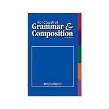 Handbook of grammar composition fourth edition. - El filosofía y el barro de la historia.