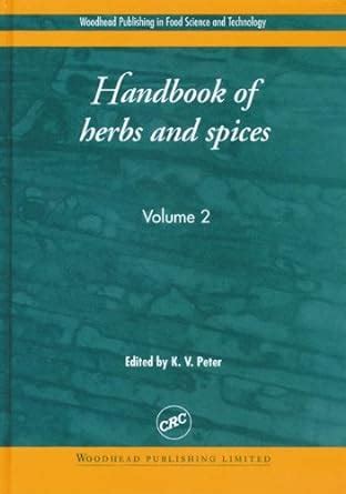 Handbook of herbs and spices volume 2. - Anthropologie der jüngeren steinzeit in mähren..