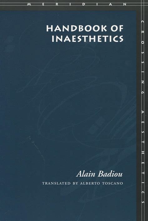 Handbook of inaesthetics meridian crossing aesthetics. - Love skills a fun upbeat guide to sex cessful relationships volume 5.