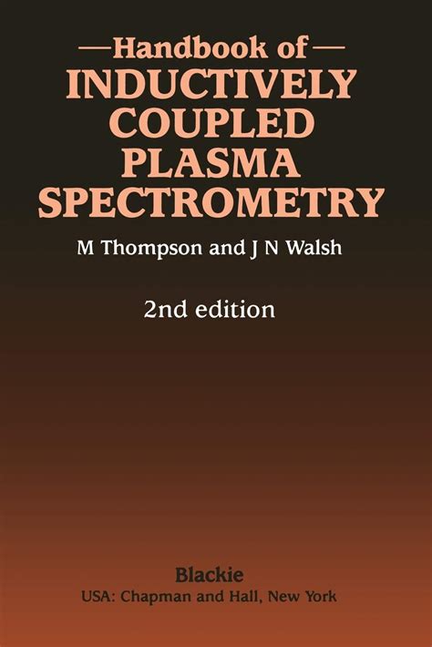 Handbook of inductively coupled plasma spectrometry. - Utah guide offene straßen utah guide.