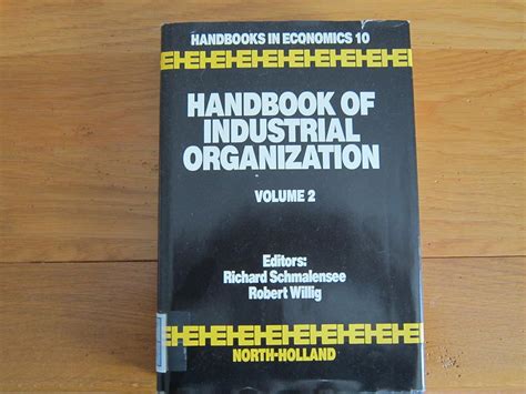 Handbook of industrial organization volume 2. - Manuale di riparazione briggs e stratton modello 287707.