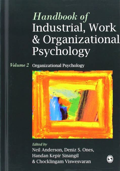Handbook of industrial work organizational psychology by neil anderson. - 09 nissan versa owners manual part number.
