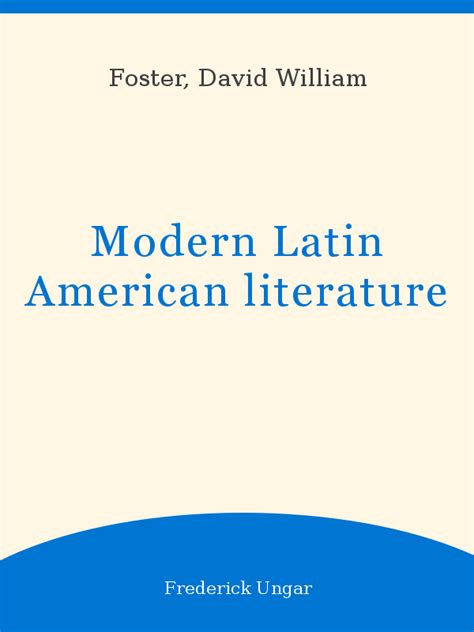 Handbook of latin american literature by david william foster. - Hp pavilion dv6000 user manual download.