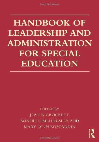 Handbook of leadership and administration for special education. - Mice and men study guide answer.