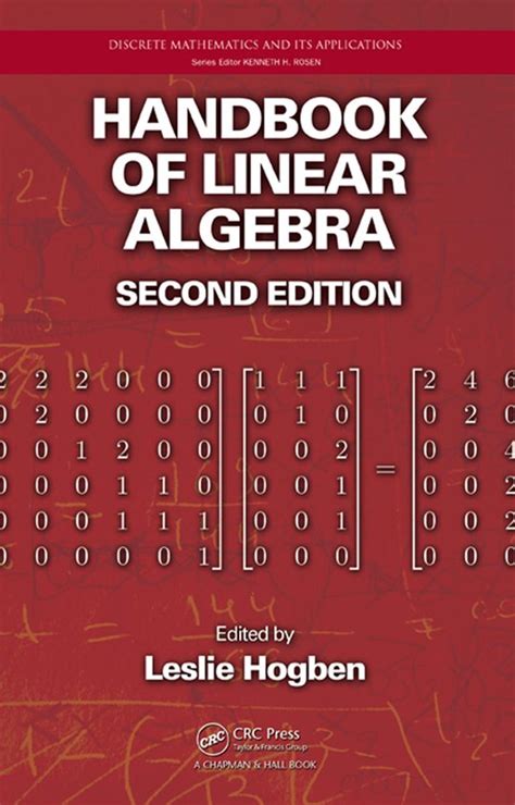 Handbook of linear algebra by leslie hogben. - Fontaines de paris, anciennes et nouvelles.