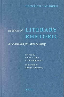Handbook of literary rhetoric a foundation for literary studies. - Research handbook on insider trading research handbooks in corporate law.