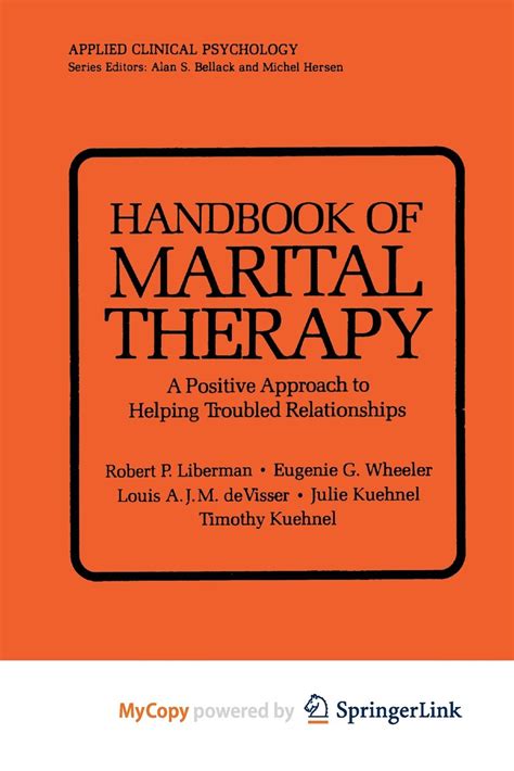 Handbook of marital therapy a positive approach to helping troubled relationships. - Switzerland labor laws and regulations handbook strategic information and basic.