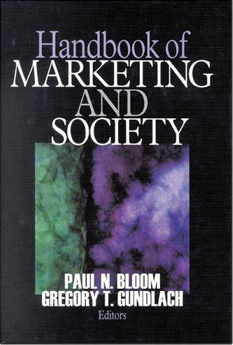 Handbook of marketing and society by paul n bloom. - Manuale di servizio di husqvarna viking.