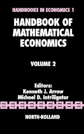 Handbook of mathematical economics volume 2. - Free download mastercam x reference guide.