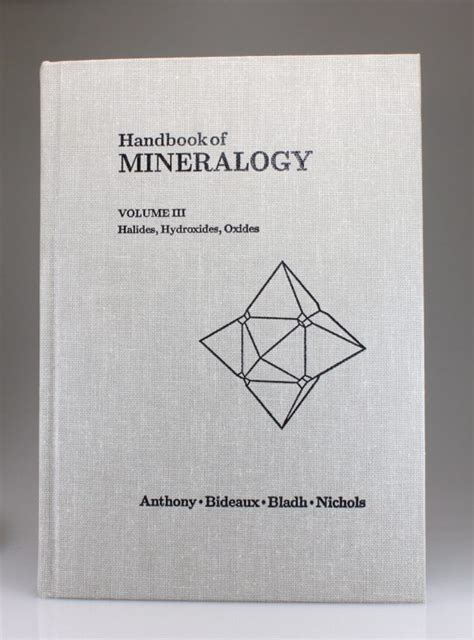 Handbook of mineralogy halides hydroxides oxides. - 03 terex 30 parts and service manual.