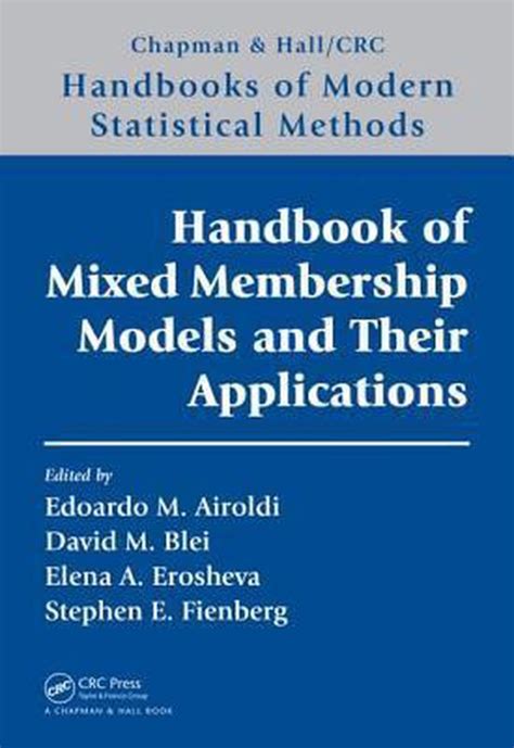 Handbook of mixed membership models and their applications by edoardo m airoldi. - Acro senior impiegato dattilografo guida allo studio.