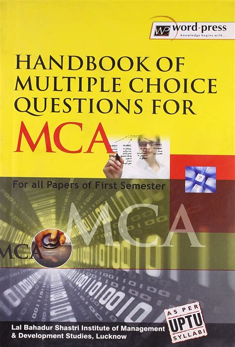 Handbook of multiple choice questions for mca for all papers of first semester. - Kommentar zu kants kritik der reinen vernunft.