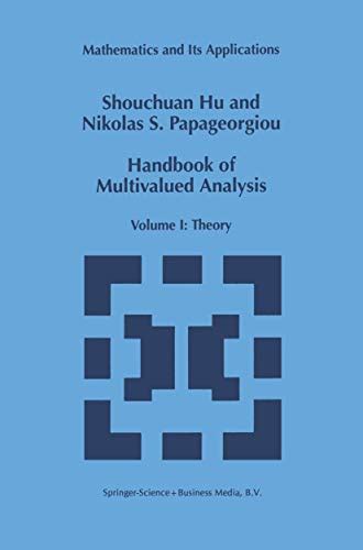 Handbook of multivalued analysis volume i theory mathematics and its applications. - Nims machining level 2 preparation guide.