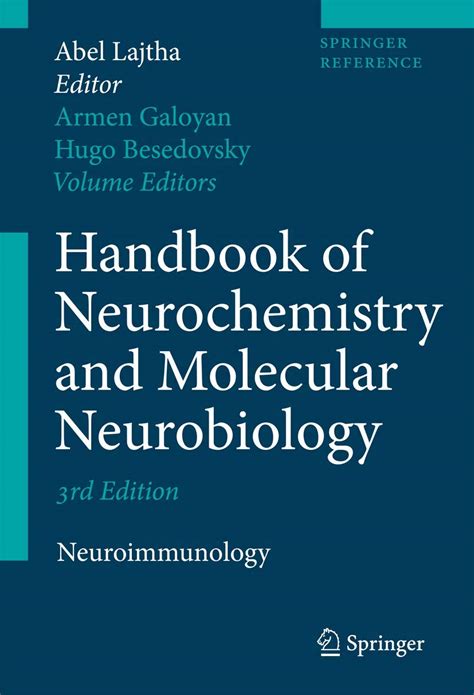 Handbook of neurochemistry and molecular neurobiology neuroimmunology springer reference. - Handbook on tourism market segmentation by world tourism organization.