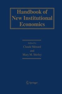 Handbook of new institutional economics 1st edition. - Beispiele für schlecht geschriebene bedienungsanleitungen examples of poorly written instruction manuals.