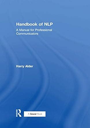 Handbook of nlp by harry adler. - Geen sprake van blank of zwart.
