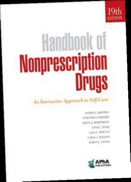 Handbook of nonprescription drugs 19th edition. - Leitfaden für den erfolg von young professional apos.