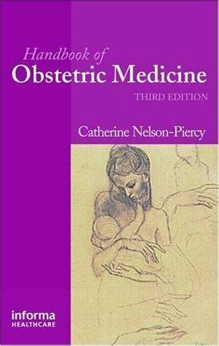 Handbook of obstetric medicine catherine nelson piercy. - Guía del usuario de oracle 10g.