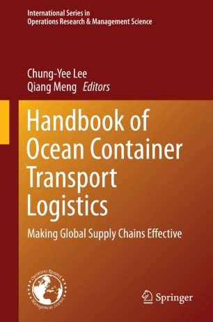 Handbook of ocean container transport logistics. - Hp deskjet 1220c professional series service manual.
