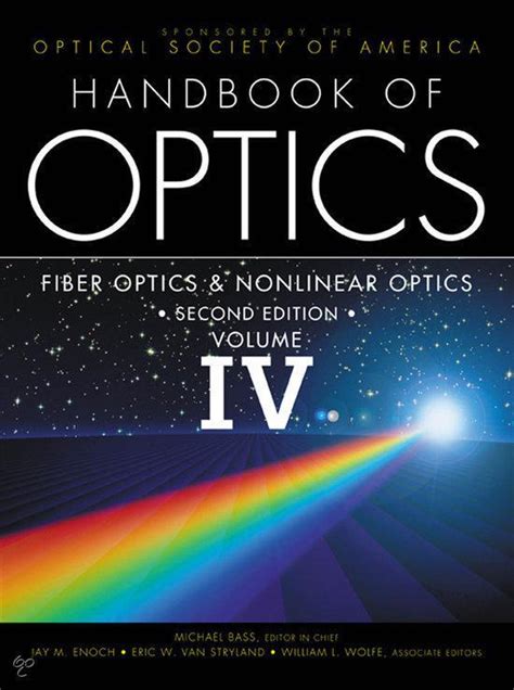 Handbook of optics volume iv 1st edition. - Manual basico de instrumentacion quirurgica para enfermeria.