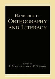 Handbook of orthography and literacy 1st edition. - Harley davidson v rod vrsca 2002 manuale di servizio di riparazione.