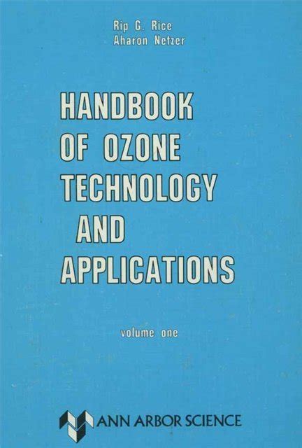Handbook of ozone technology and applications ozone for drinking water. - La pêche et les pêcheurs des provinces maritimes du canada.