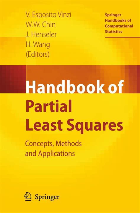 Handbook of partial least squares concepts methods and applications springer handbooks of computational statistics. - Prêmio procuradoria geral do estado 1984.