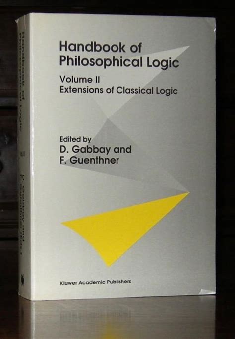 Handbook of philosophical logic volume ii extensions of classical logic. - Fanuc oi mate tc manual for type a02b 0311 b520.