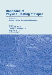 Handbook of physical testing of paper volume 1 second edition. - Communication principles for a lifetime books a la carte edition.