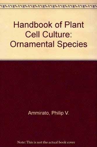 Handbook of plant cell culture ornamental species. - Handbook of research on global hospitality and tourism management advances in hospitality tourism and the services industry.