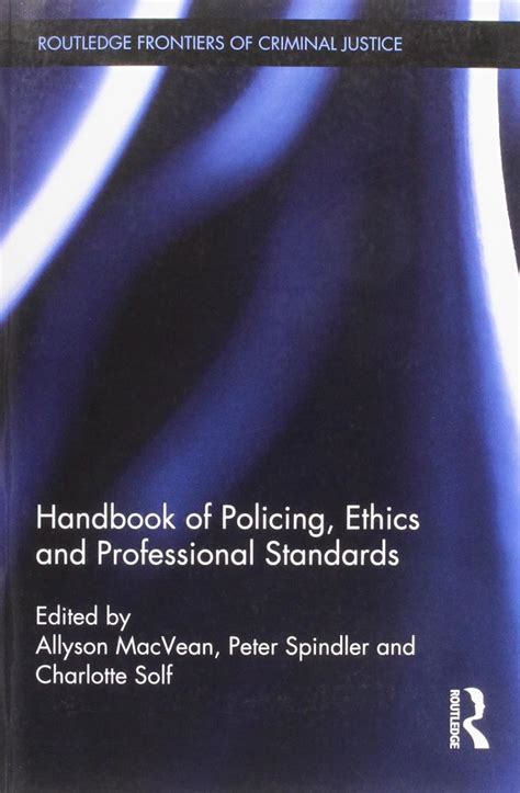 Handbook of policing ethics and professional standards by allyson macvean. - Harman kardon hk6200 integrierter verstärker reparaturanleitung.