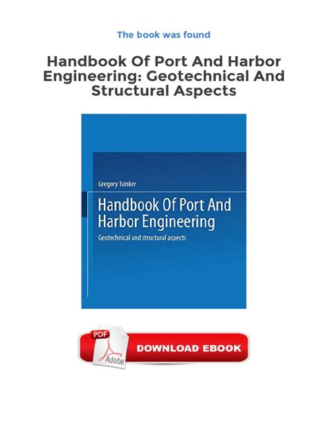 Handbook of port and harbor engineering geotechnical and structural aspects. - Aperçu général sur le congo belge et sur le ruanda-urundi..