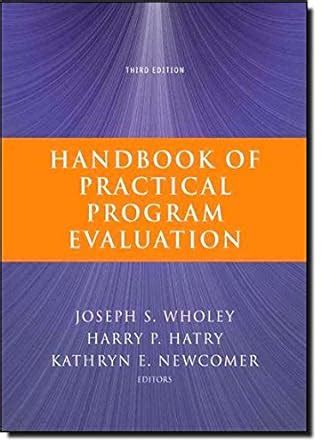 Handbook of practical program evaluation 3rd edition. - Manuale d'officina bombardier ds 650 gratuito.