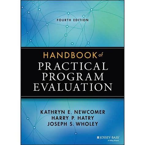 Handbook of practical program evaluation essential texts for nonprofit and public leadership and mana. - Bosch ve injection pump service manual.