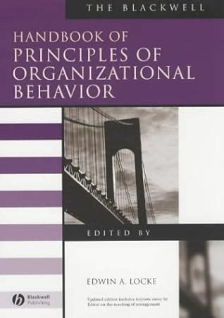 Handbook of principles of organizational behavior. - 2007 honda civic si service manual.