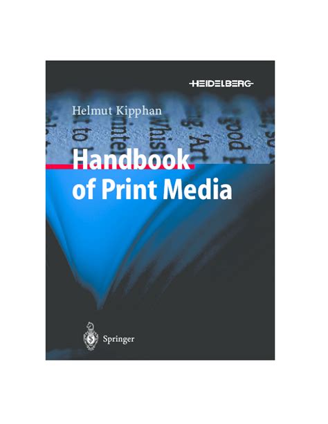 Handbook of print media handbook of print media. - Komatsu pc200 7 pc200lc 7 pc220 7 pc220lc 7 hydraulic excavator operation maintenance manual.