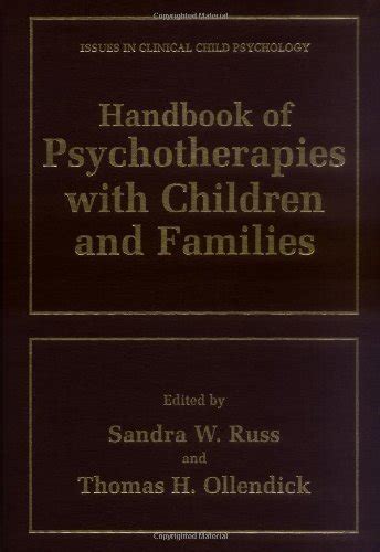 Handbook of psychotherapies with children and families 1st edition. - Wirklichen tatschen der reinen erfahrung, eine kritik der zeit.