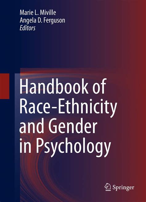Handbook of race ethnicity and gender in psychology by marie l miville. - 2014 mercury 115 pro xs manual.