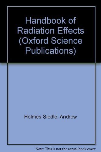 Handbook of radiation effects by andrew holmes siedle. - La adolescencia como evasión y retorno..