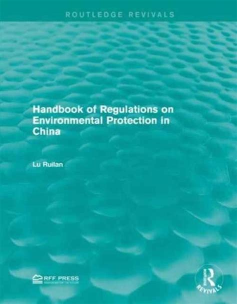 Handbook of regulations on environmental protection in china. - Callister materiali scienza e soluzioni di ingegneria manuale 8 °.