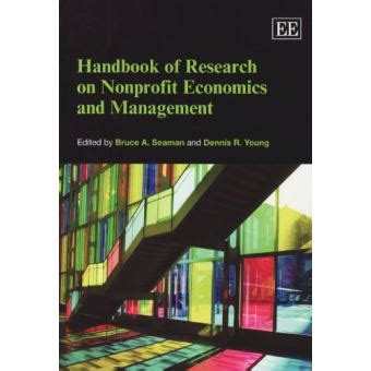 Handbook of research on nonprofit economics and management elgar original reference. - Platinum teachers guide grade 8 social sciences.