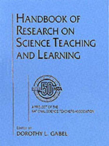 Handbook of research on science teaching and learning by dorothy gabel. - Estudios sobre fray luis de león.