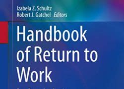 Handbook of return to work from research to practice handbooks. - Ford new holland cm274 repair manual.