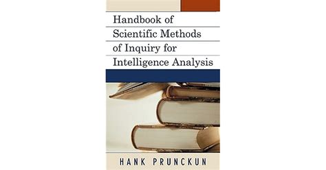 Handbook of scientific methods of inquiry for intelligence analysis scarecrow professional intellig. - Manual konica minolta bizhub c220 espanol.