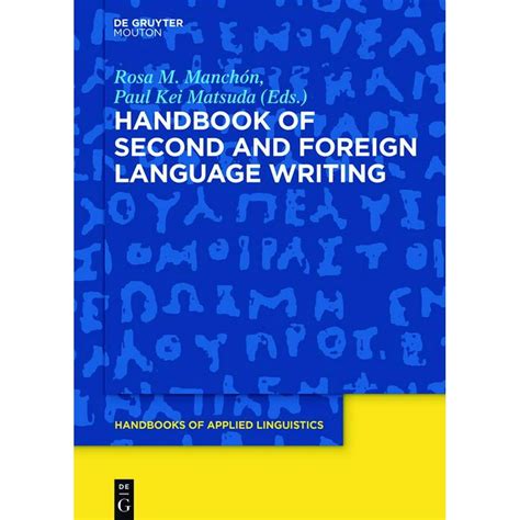Handbook of second and foreign language writing. - A natural approach to chemistry student textbook.
