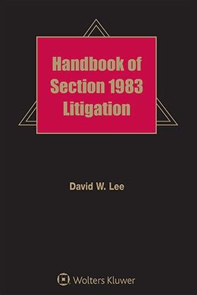 Handbook of section 1983 litigation 2013 by esq lee david w. - Number talk pacing guide for first grade.