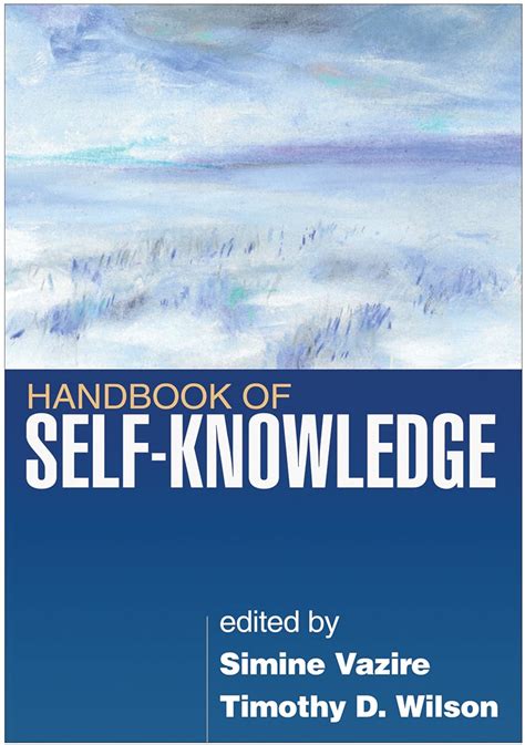 Handbook of self knowledge by simine vazire. - Leonardo da vinci en zijn tijd.