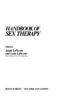 Handbook of sex therapy by joseph lopiccolo. - Users guide to os 2 warp.