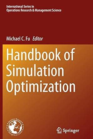 Handbook of simulation optimization international series in operations research management. - Manual adjustments for vickers flow control.